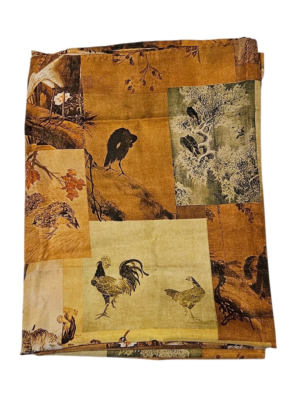 JADE Classics By Hoffman California Wildlife Design Scarf, Table Top Large